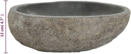 Lavabo de piedra de rio