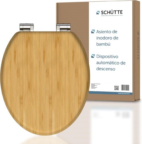 Tapa WC Schüte Bambú