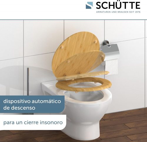 Tapa WC Schüte Bambú