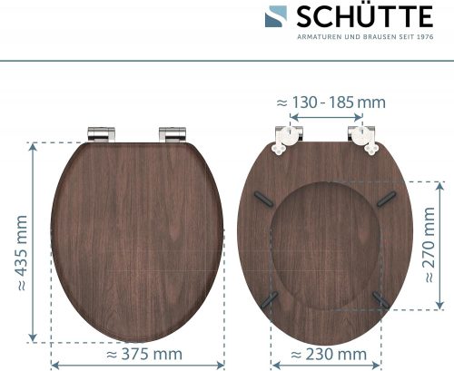 Schütte tapa wc wenge